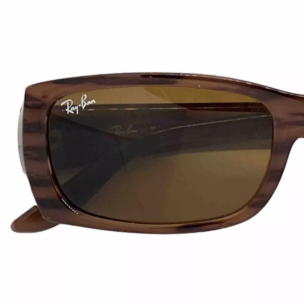 Ray-Ban Italy RB 4067 689 Brown Frame Plastic Sunglasses Brown Lenses Case Cloth - Picture 7 of 14
